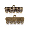 Tibetan Style Alloy Chandelier Components Links LS-MLF0753Y-2