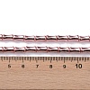 Electroplate Glass Beads Strands EGLA-Q128-13D-4