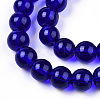 Transparent Glass Beads Strands X-GLAA-T032-T10mm-15-3