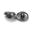 Alloy Shank Buttons BUTT-WH0027-15B-01-2