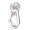 Tarnish Resistant 304 Stainless Steel Swivel Clasps STAS-R065-79-1