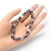 Rondelle Glass & Polymer Clay Rhinestone Beads Phone Hand Strap Chains HJEW-YW0001-05A-3