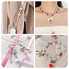 220Pcs 9 Styles ABS Plastic Imitation Pearl Beads KY-TA0001-51-9