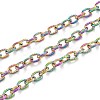 Ion Plating(IP) 304 Stainless Steel Textured Cable Chains CHS-O010-04M-1