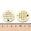 201 Stainless Steel Pendants STAS-T064-37G-25-3