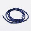 Natural Lapis Lazuli Beads Strands G-K185-01-2