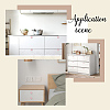 12Pcs Heart Porcelain Drawer Knobs FIND-GO0004-02-5