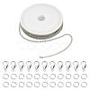 DIY Chains Bracelet Necklace Making Kit DIY-YW0005-82P-1