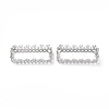 Brass Sew on Prong Settings KK-G461-02C-P-2