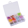 DIY 40Pairs Bear Transparent Resin Earrings Kits DIY-LS0001-02-6