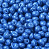 6/0 Opaque Baking Paint Glass Seed Beads SEED-M012-02A-03-3