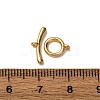 Brass Toggle Clasps KK-Z121-16G-4