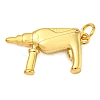 Rack Plating Brass Pendants KK-Z063-30G-G-1