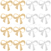20Pcs 2 Colors Brass Connector Charms KK-BBC0022-11-1