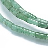 Natural Green Aventurine Beads Strands G-F631-B05-3