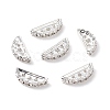 Brass Middle East Rhinestone Bridge Spacers RB-RSB024NF-2-3