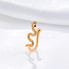Brass Snake Clip on Nose Rings WGF4B6F-01-2