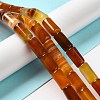 Natural Agate Beads Strands G-H295-E01-03-2