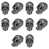 10Pcs Brass Beads KK-UN0005-51-1