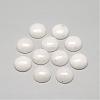 Natural White Jade Cabochons G-R416-10mm-11-1