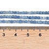 Natural Devil Blue Aquamarine Beads Strands G-B175-C02-2x2mm-5