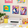 Canvas Drawing Outline Painting Stencils Templates DIY-GW0001-04-5