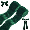 Velvet Frayed Fringe Ribbon OCOR-WH0082-485B-1