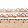 Natural Cultured Freshwater Pearl Beads Strands PEAR-P064-20K-01B-5