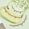 Alloy Enamel Pendant Purse Chains AJEW-AB00098-5