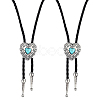 2Pcs PU Leather Bolo Tie Necklaces NJEW-ME0001-22A-1