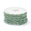 304 Stainless Steel Enamel Curb Chains CHS-P013-01P-10-3