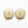 304 Stainless Steel Stud Earring Settings STAS-P166-14-14mm-2