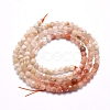 Natural Strawberry Quartz Beads Strands G-D0013-08-2