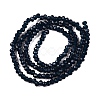 Opaque Solid Color Imitation Jade Glass Beads Strands EGLA-A044-P1mm-D16-3