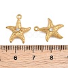 304 Stainless Steel with Crystal Rhinestone Pendants RB-CBABFDA-11C-G-3