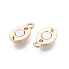 Brass Magnetic Clasps KK-Q074-01G-2