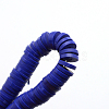 Handmade Polymer Clay Heishi Beads X-CLAY-R067-8.0mm-09-2