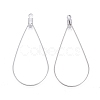 Tarnish Resistant 304 Stainless Steel Wire Pendants STAS-L238-073P-2