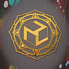 Chakra Theme Self Adhesive Brass Stickers DIY-OC0002-40A-1