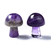 Natural Amethyst GuaSha Stone G-N0325-02U-1