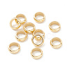 201 Stainless Steel European Large Hole Beads X-STAS-M294-03G-03-1