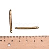 Tibetan Style Bar Links connectors TIBE-A14039-AB-FF-2