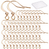 100Pcs Long-Lasting Plated Brass French Earring Hooks KK-CN0001-80-1