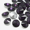 Pointed Back Glass Rhinestone Cabochons RGLA-T086-10mm-16-1