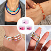 3 Boxes 3 Colors Flat Elastic Crystal String EW-TA0001-12A-7
