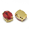 Sew on Rhinestone RGLA-T091-10x14mm-07G-2