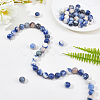 Natural Sodalite Round Beads Strands G-OC0001-91-4