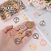 100Pcs 5 Colors Zinc Alloy Pendants FIND-GA0008-23-3