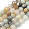 Natural Flower Amazonite Beads Strands G-G692-01-10mm-2
