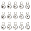 15Pcs 925 Sterling Silver Pendants STER-DR0001-36-1